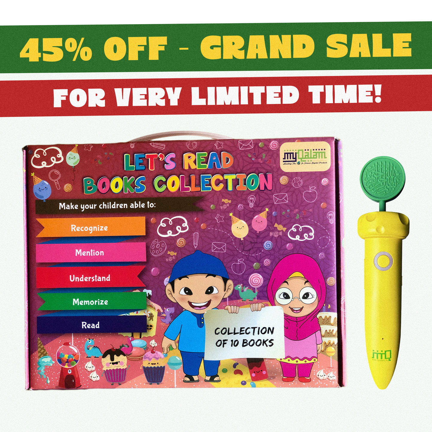 10 KIDS BOOKS WITH TALKING PEN